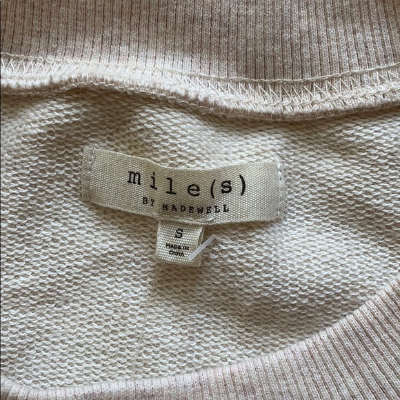 Madewell Cropped Sweatshirt - Picture 2 of 3